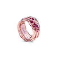 Anello Rubinia Donna Ten in Oro rosa Rubino AN100RRB-14 - AN100RRB-15